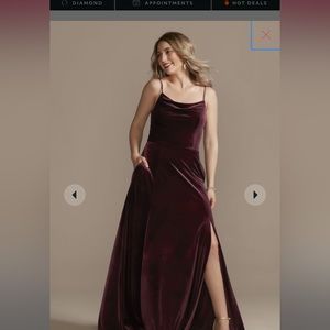 David’s Bridal Bridesmaid dress
